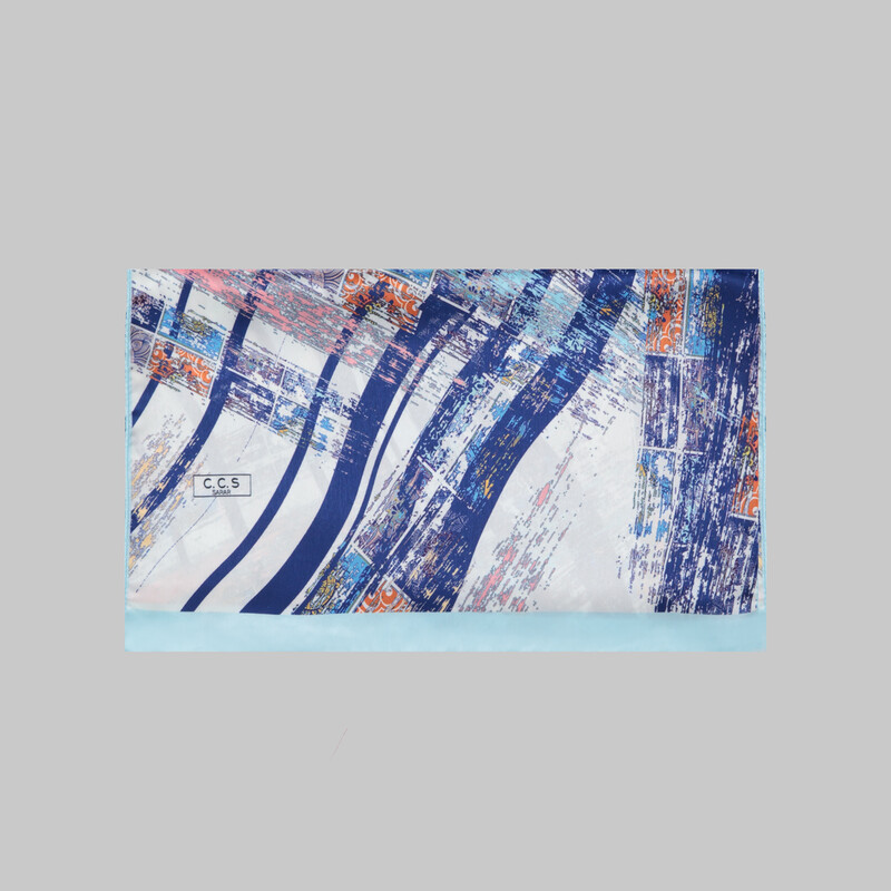 Renkli Desenli Fular F80 