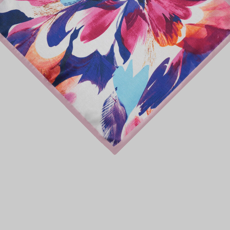 Renkli Desenli Mendil M75 - SARAR