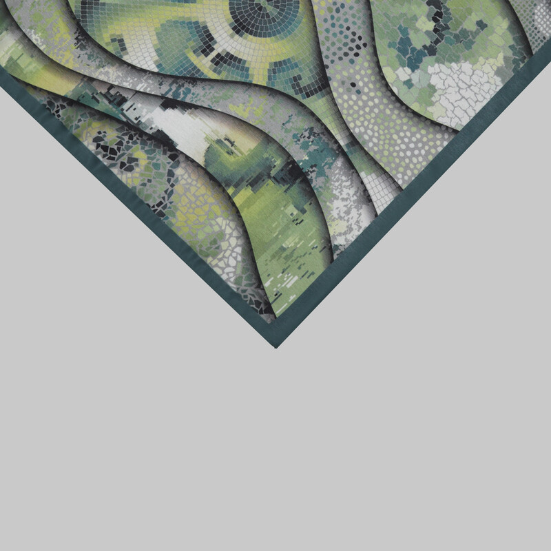 Renkli Desenli Mendil M79 - SARAR