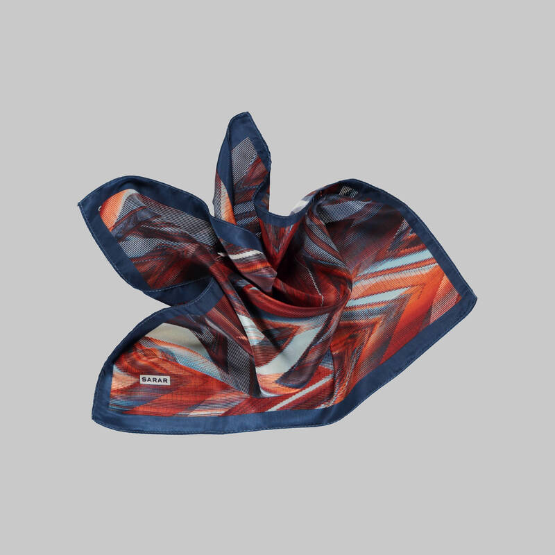 Renkli Desenli Mendil M83 - 3