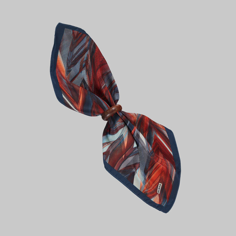 Renkli Desenli Mendil M83 - 4