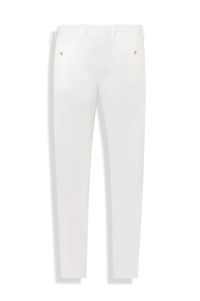 Resta Ekstra Slim Ekru Pantolon - 2