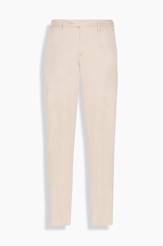 Resta Ekstra Slim Fit Bej Pantolon 