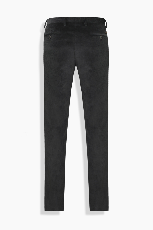 Resta İnce Fitilli Slim Fit Antrasit Pantolon - INTERVIEW