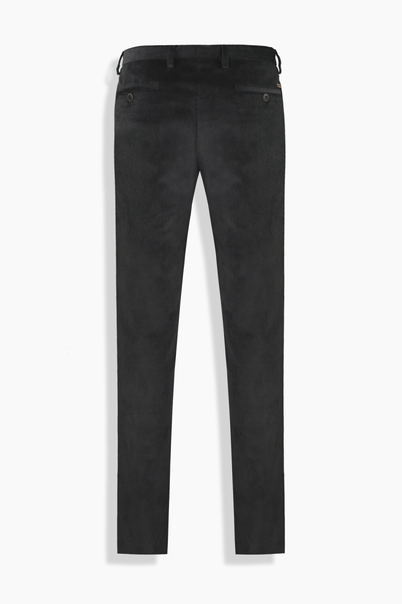 Resta İnce Fitilli Slim Fit Antrasit Pantolon - 2
