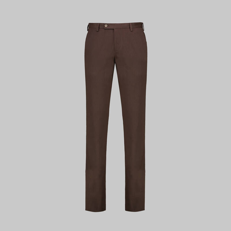 Resta Kahverengi Kumaş Pantolon - 3