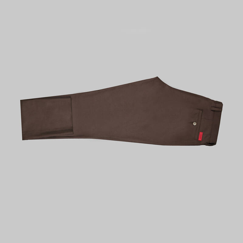 Resta Kahverengi Kumaş Pantolon - 5