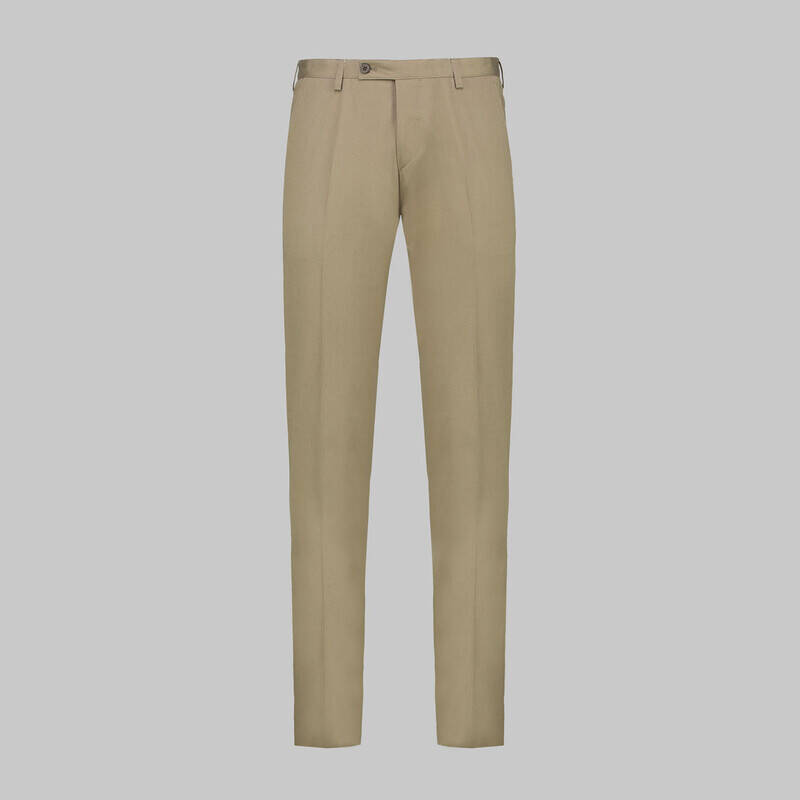 Resta Kumaş Açık Kahverengi Pantolon - 4