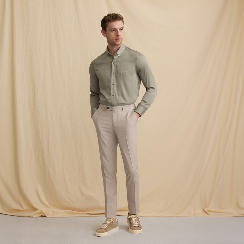 Resta Koyu Bej Erkek Pantolon 