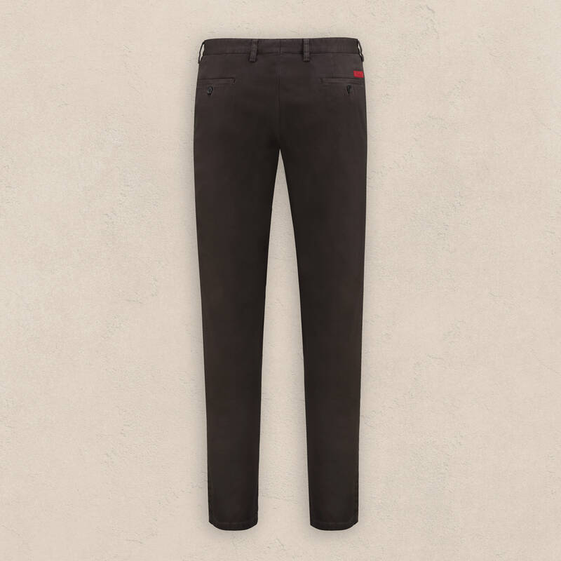 Resta Koyu Kahverengi Pantolon - 2