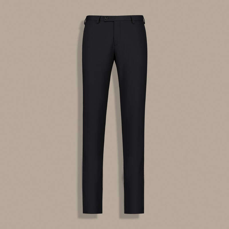 Resta Extra Slim Siyah Pantolon - 1