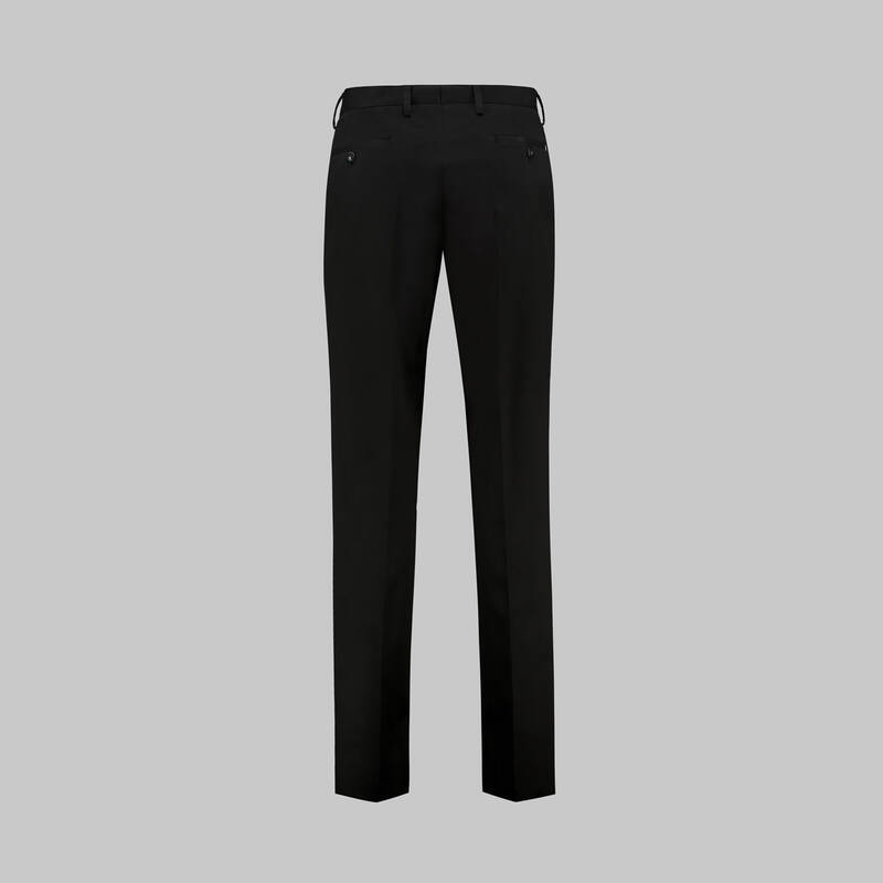 Resta Siyah Pamuklu Pantolon - 2