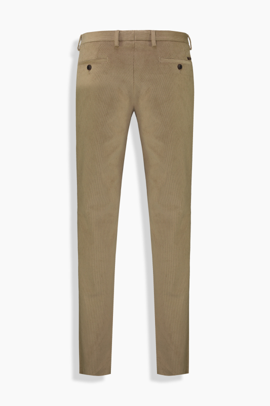 Resta İnce Fitilli Slim Fit Bej Pantolon - INTERVIEW (1)