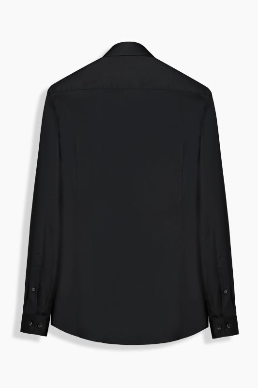 Retti Uzun Kol Soho Siyah Gömlek - INTERVIEW