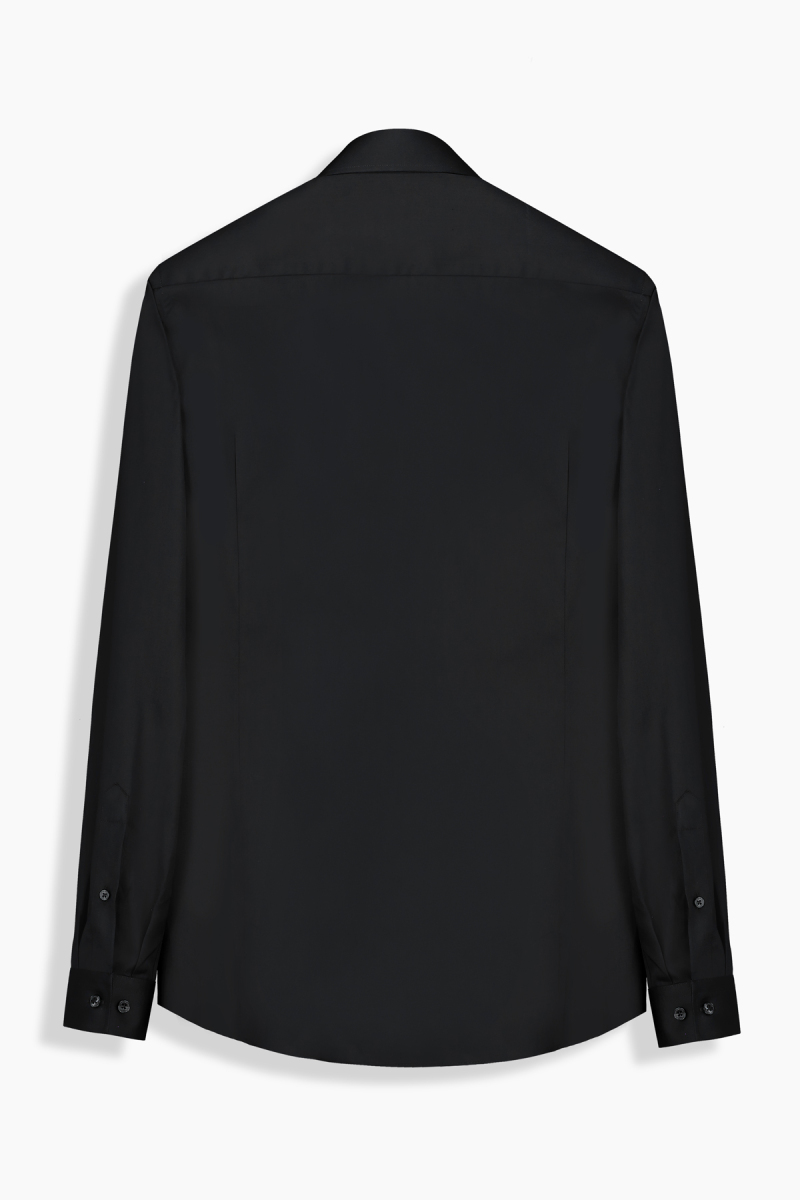 Retti Uzun Kol Soho Siyah Gömlek - 2