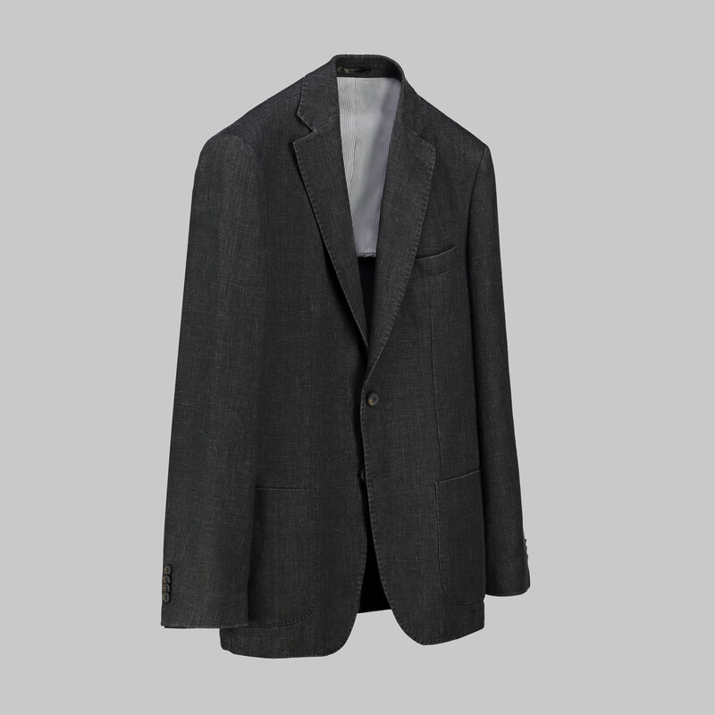 Rexford Regular Fit Klasik Koyu Gri Ceket - SARAR