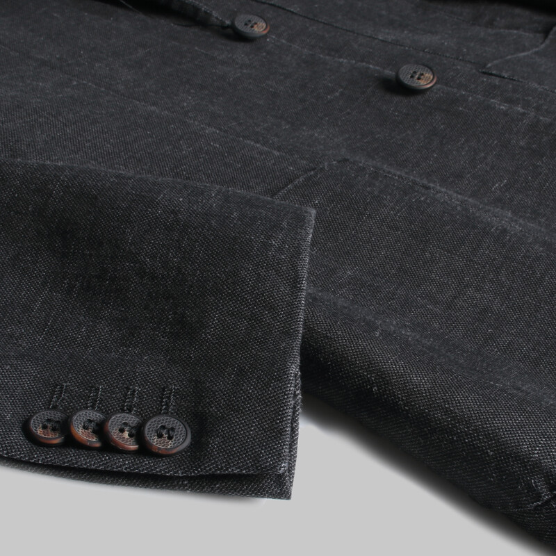 Rexford Regular Fit Klasik Koyu Gri Ceket - SARAR