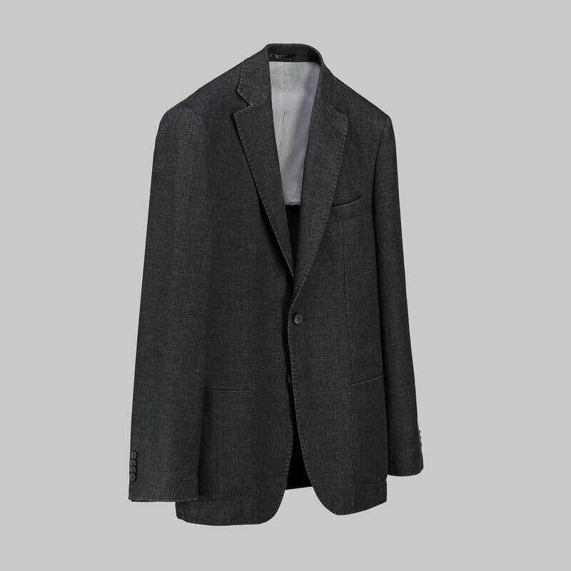 Rexford Regular Fit Klasik Koyu Gri Ceket - 2