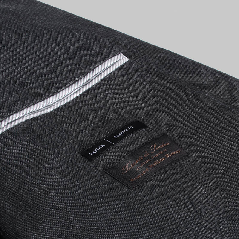 Rexford Regular Fit Klasik Koyu Gri Ceket - 5