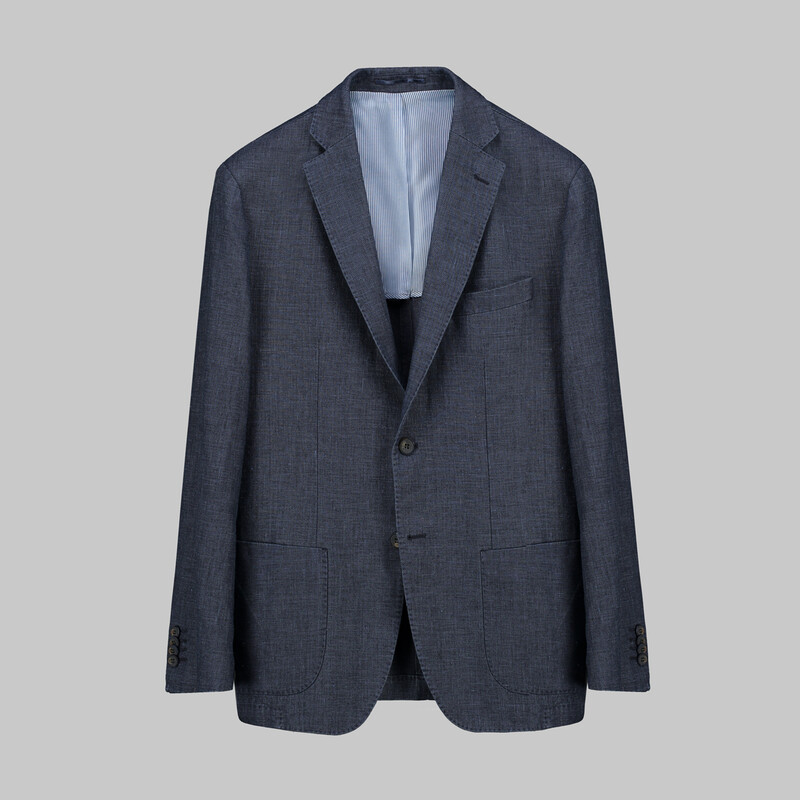 Rexford Regular Fit Klasik Mavi Ceket 