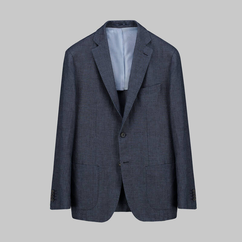 Rexford Regular Fit Klasik Mavi Ceket - 1