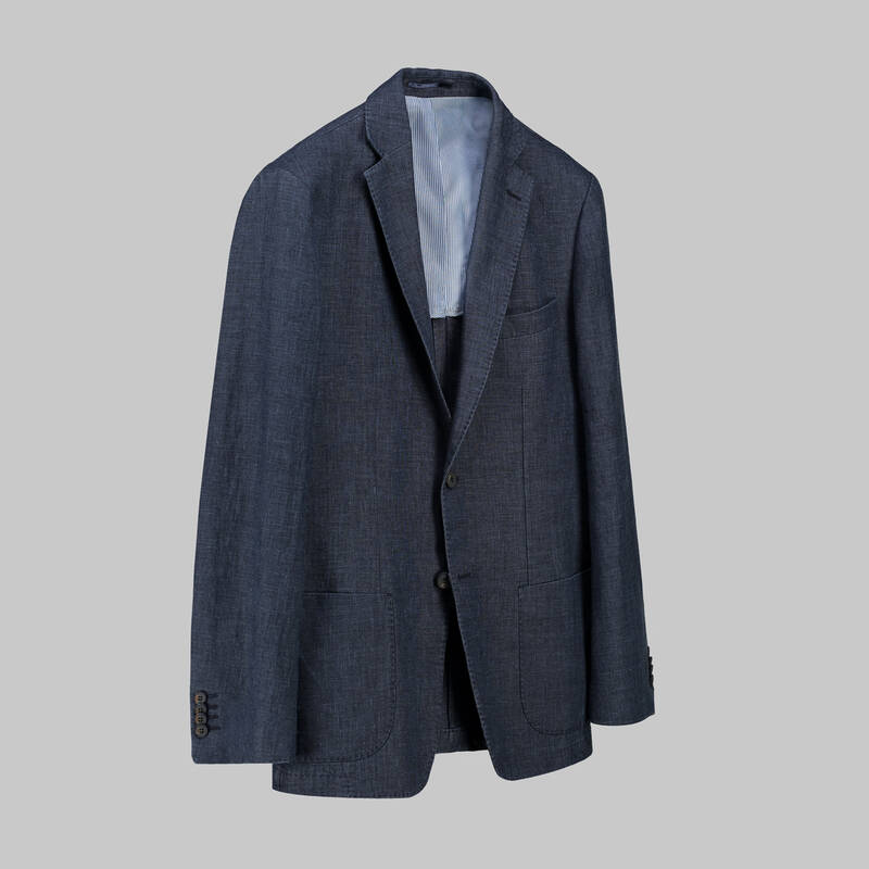 Rexford Regular Fit Klasik Mavi Ceket - 2