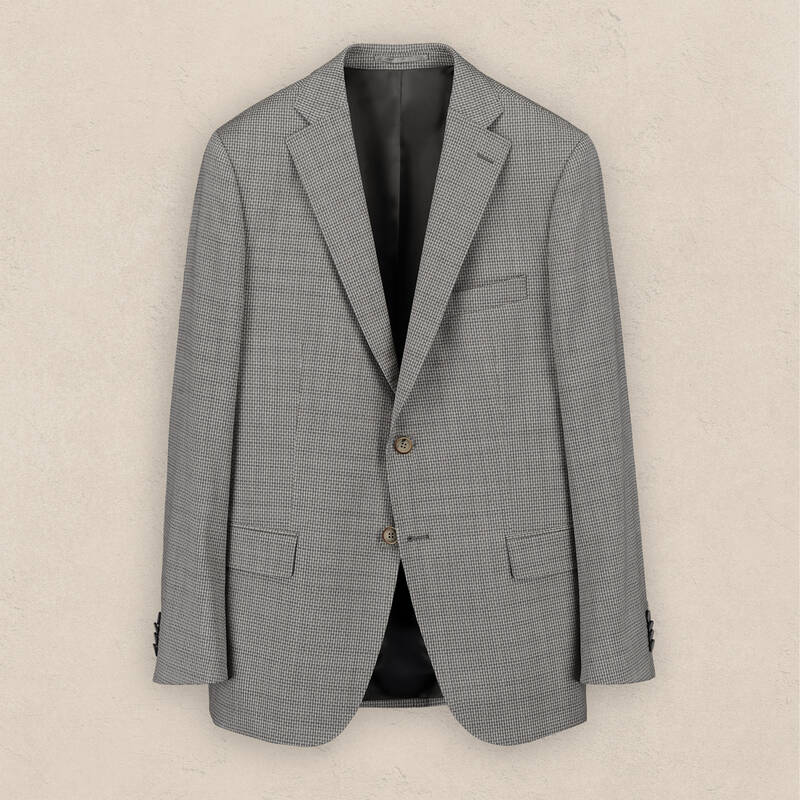 Rexford Regular Fit Bej Desenli Ceket - 1