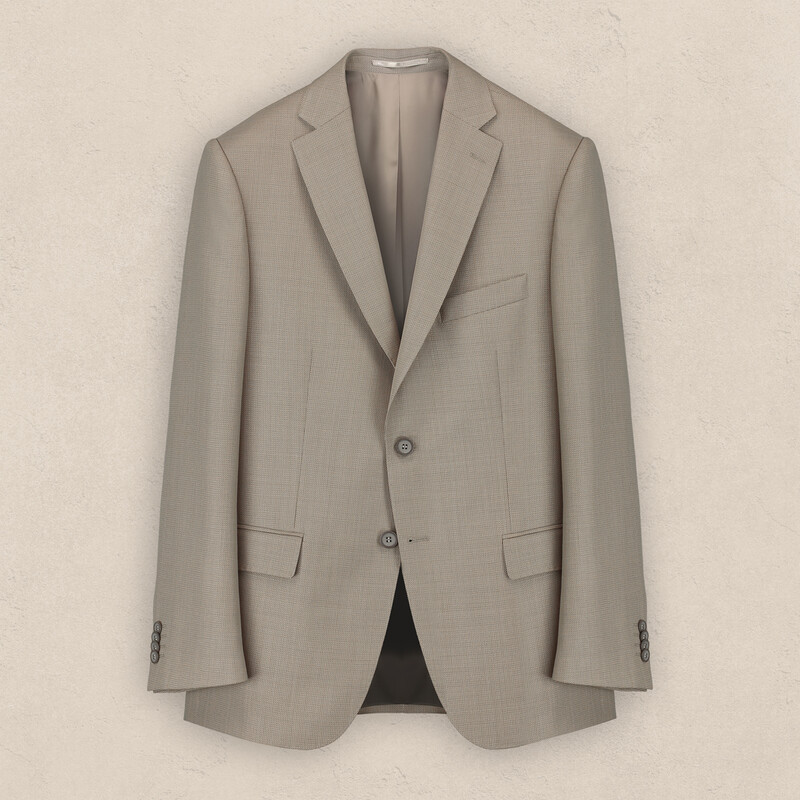 Rexford Regular Fit Orta Bej Ceket 