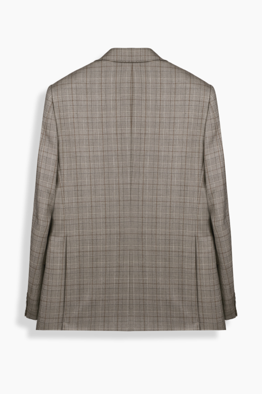 Rexford Kareli Regular Fit Kahverengi Ceket - SARAR