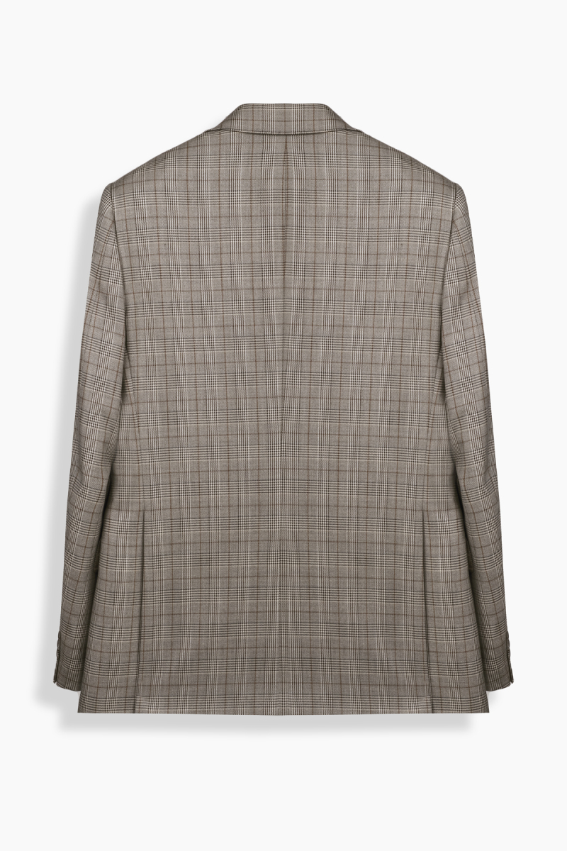 Rexford Kareli Regular Fit Kahverengi Ceket - 2