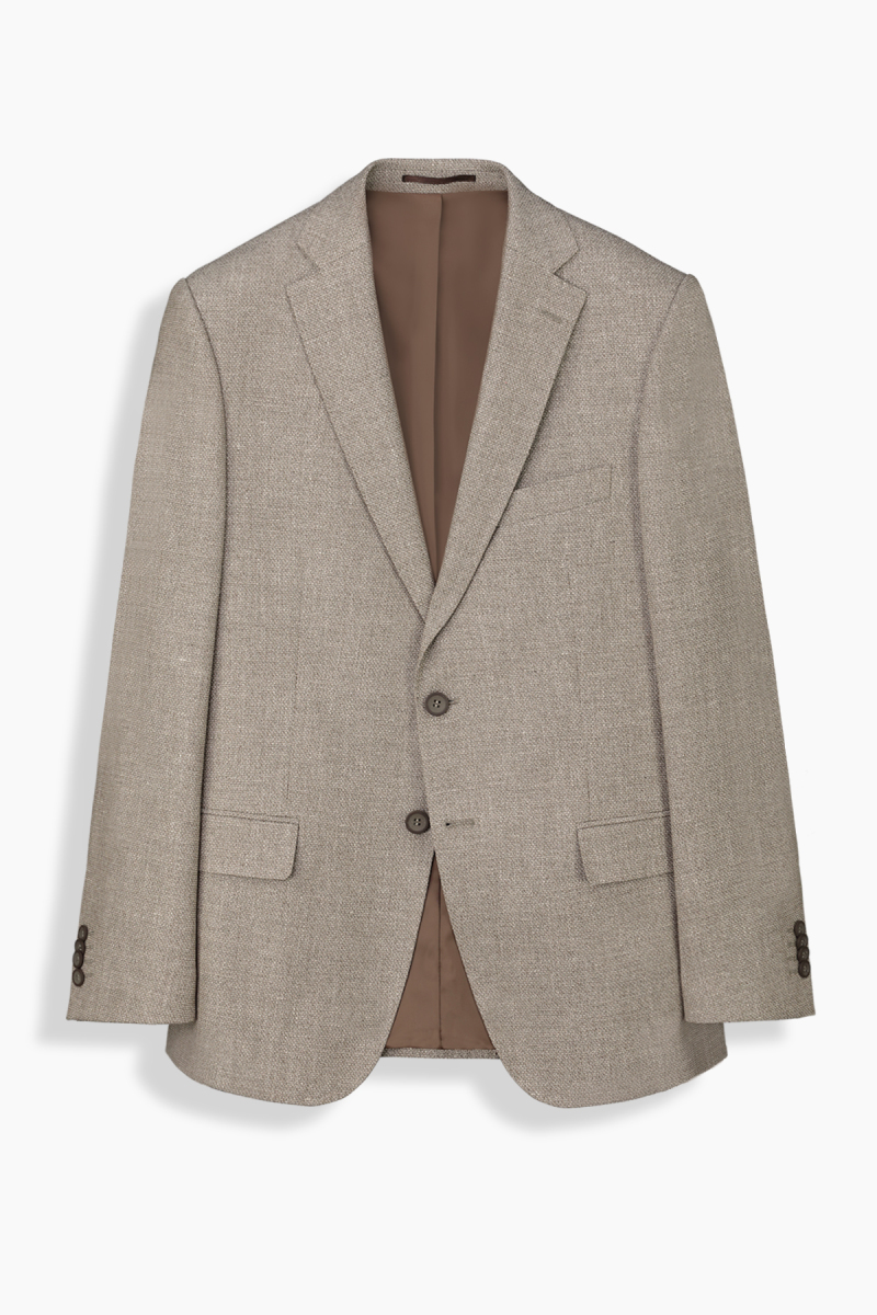 Rexford Regular Fit Koyu Bej Ceket - 1