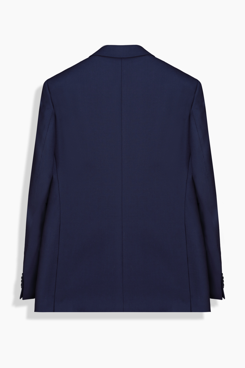 Rexford Regular Fit Koyu Lacivert Yün Ceket - 2