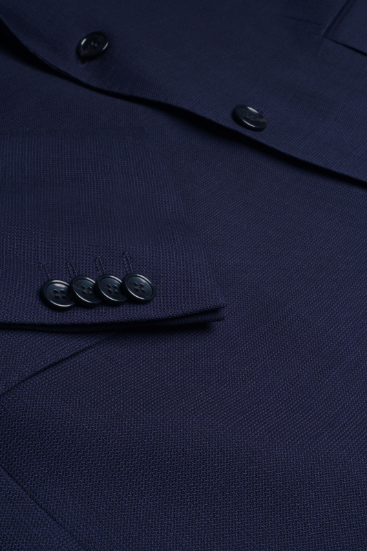 Rexford Regular Fit Koyu Lacivert Yün Ceket - SARAR PREMIUM