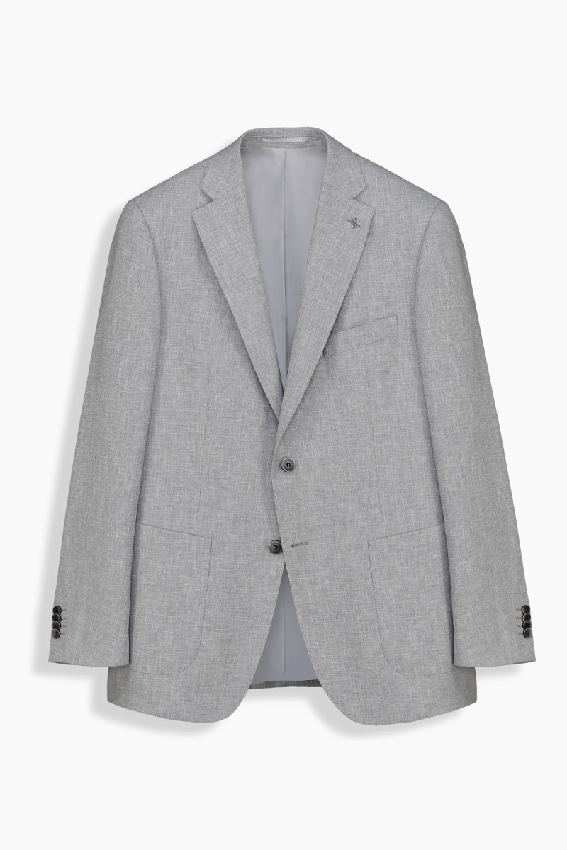 Rexford Regular Fit Açık Gri Casual Ceket - 1