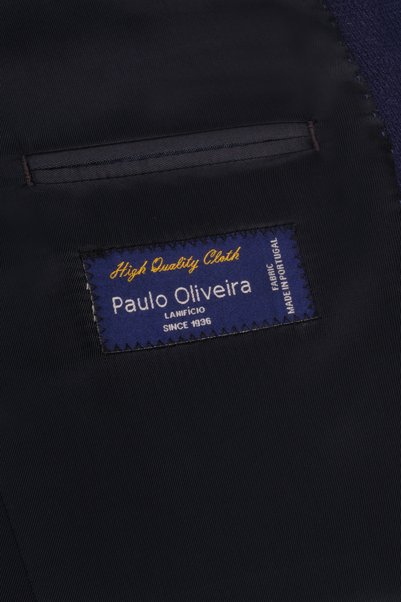 Rexford Regular Fit Desenli Lacivert Ceket - 3