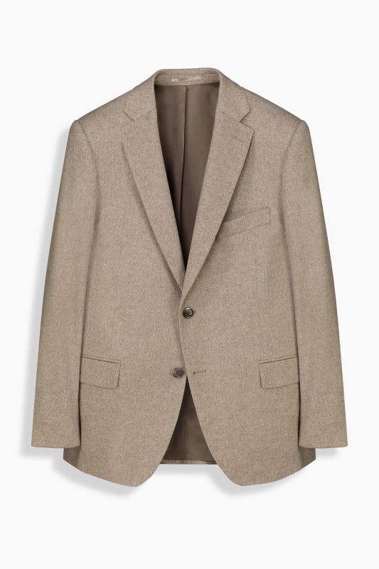 Rexford Regular Fit Koyu Bej Ceket 