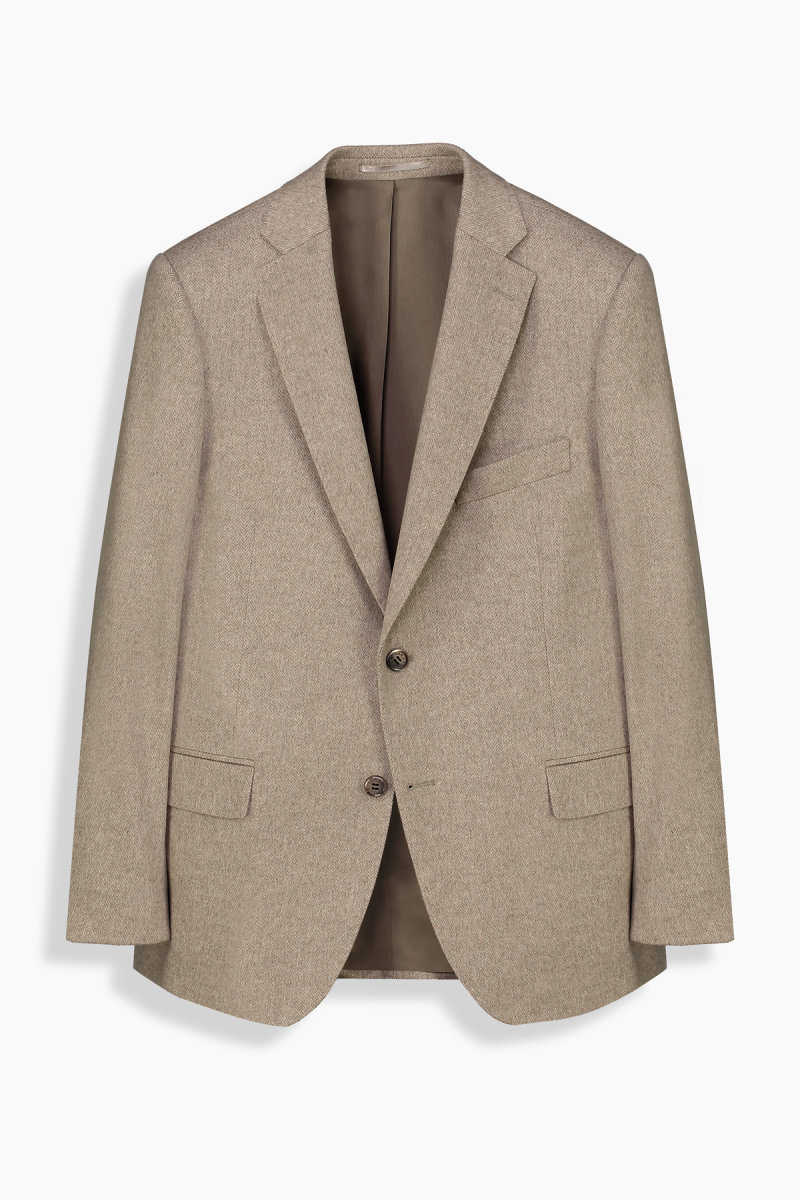 Rexford Regular Fit Koyu Bej Ceket - 1