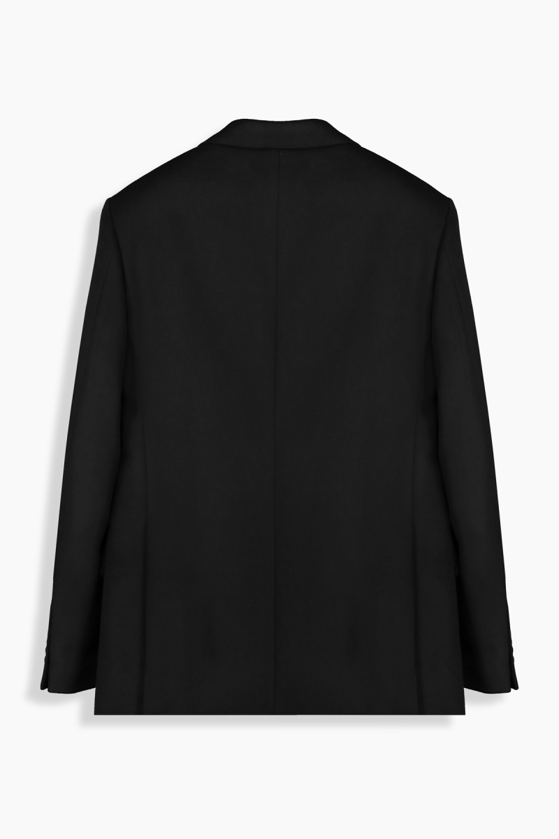 Rexford Regular Fit Siyah Yün Ceket - 2