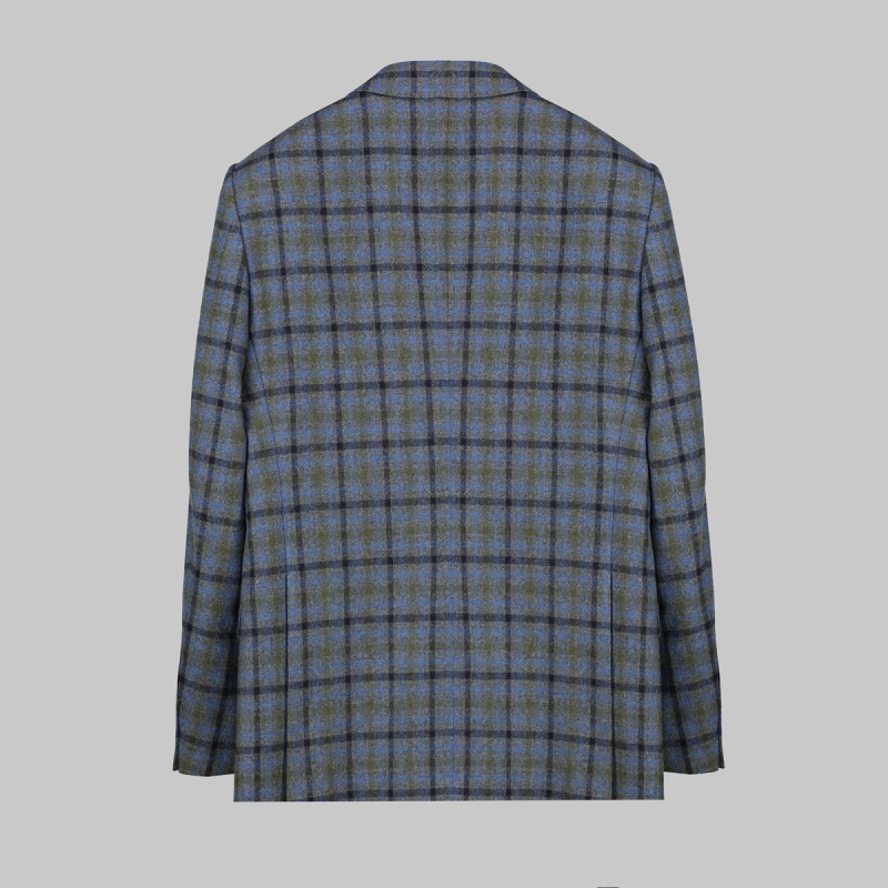 Rexford Regular Fit Yeşil Kareli Ceket - SARAR PREMIUM