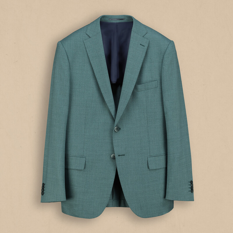 Rexford Regular Fit Turkuaz Klasik Ceket 