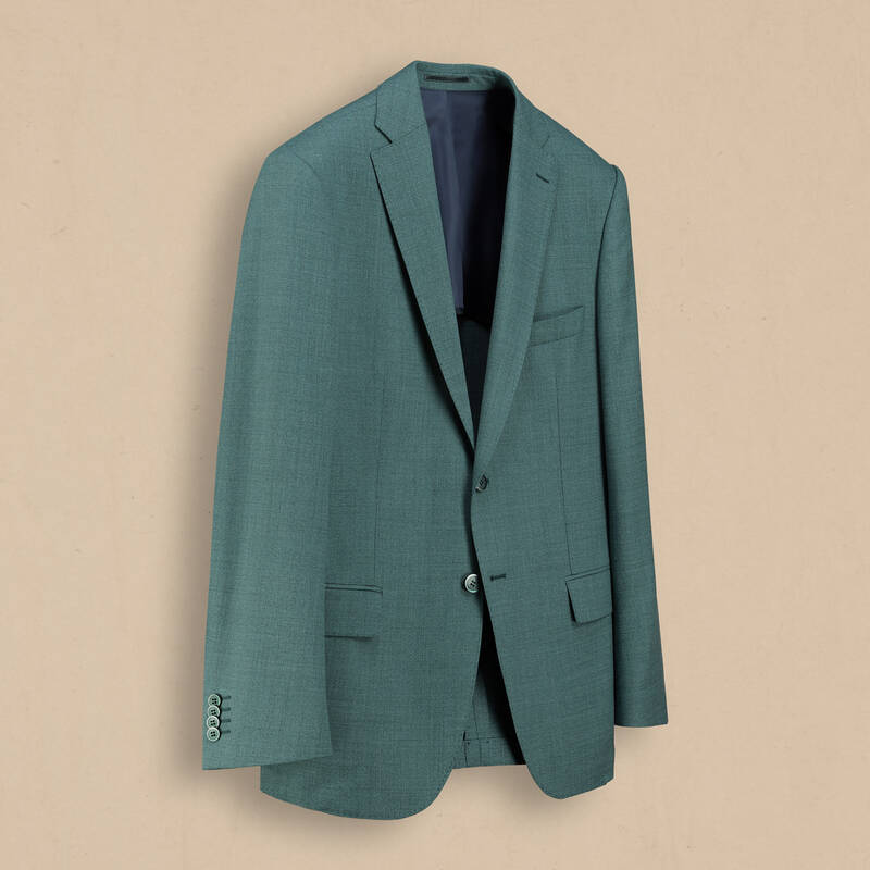 Rexford Regular Fit Turkuaz Klasik Ceket - 2