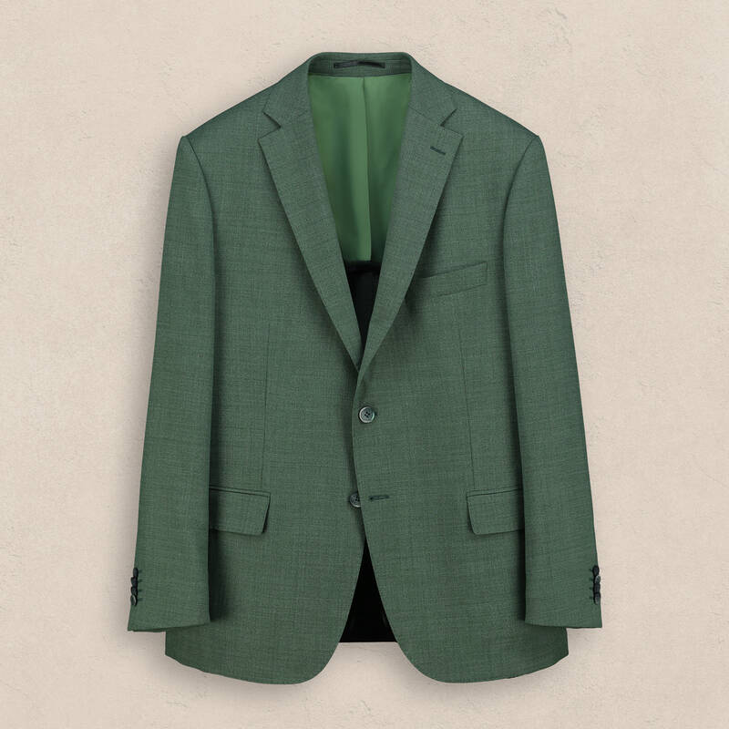 Rexford Regular Fit Yeşil Klasik Ceket - 1