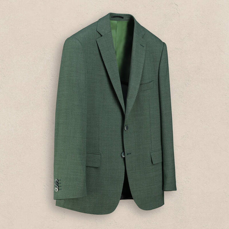 Rexford Regular Fit Yeşil Klasik Ceket - 2