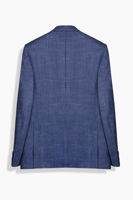 Roberto Regular Fit Açık Lacivert Ceket - SARTORIA
