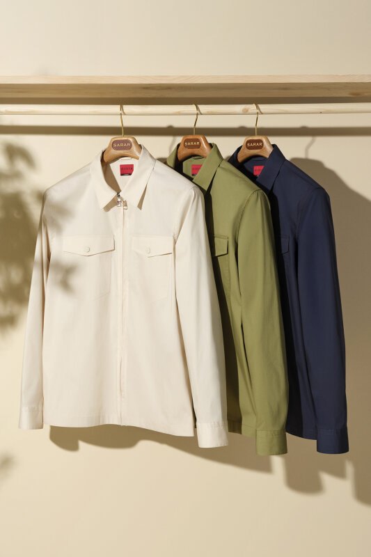 Roger Pamuklu Bej Gömlek 