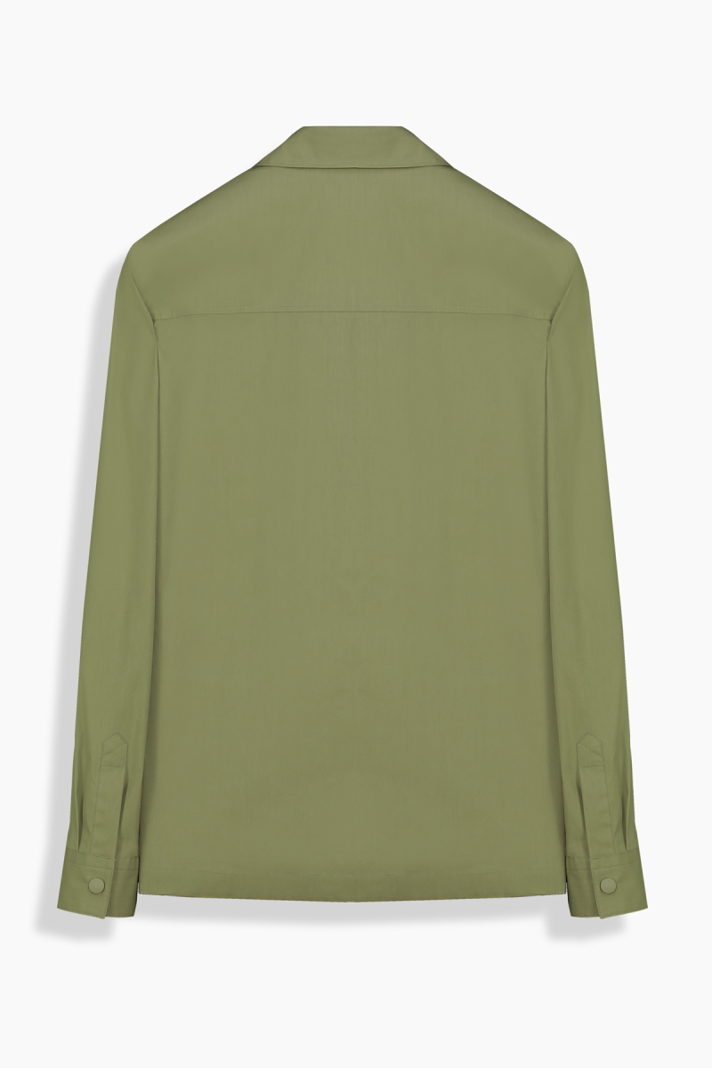 Roger Pamuklu Haki Gömlek - 2