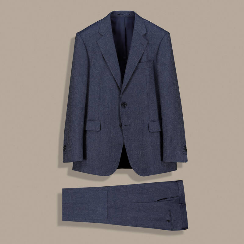 Roma Terni Regular Fit Yelekli Lacivert Takım Elbise - 1