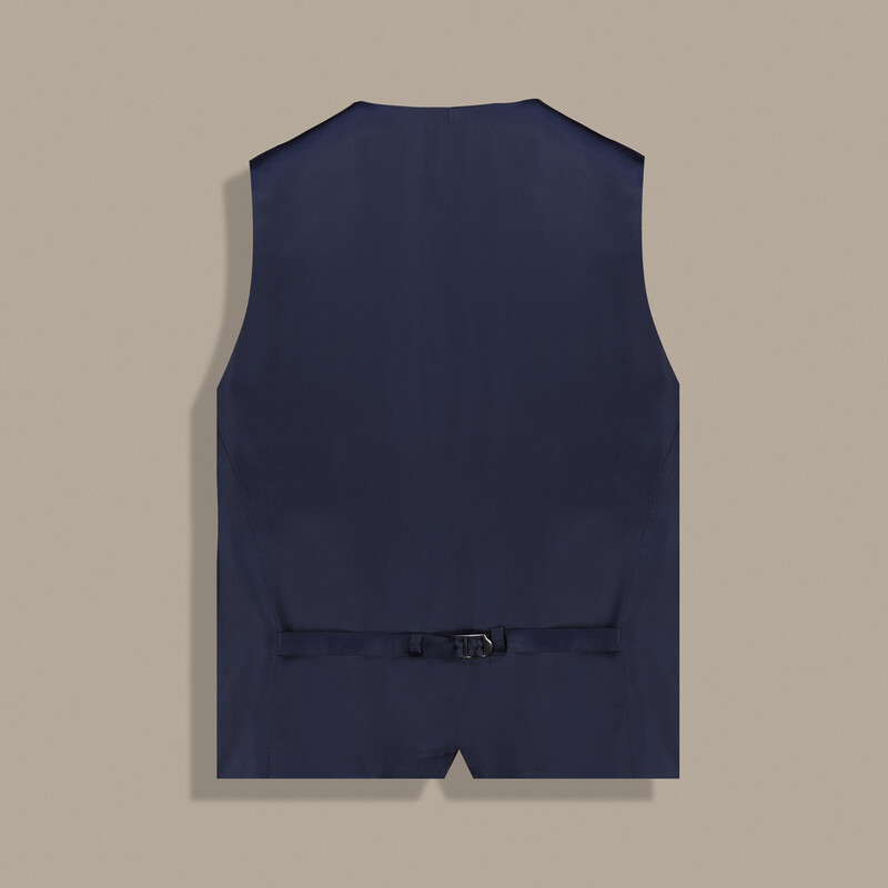 Roma Terni Regular Fit Yelekli Lacivert Takım Elbise - SARTORIA