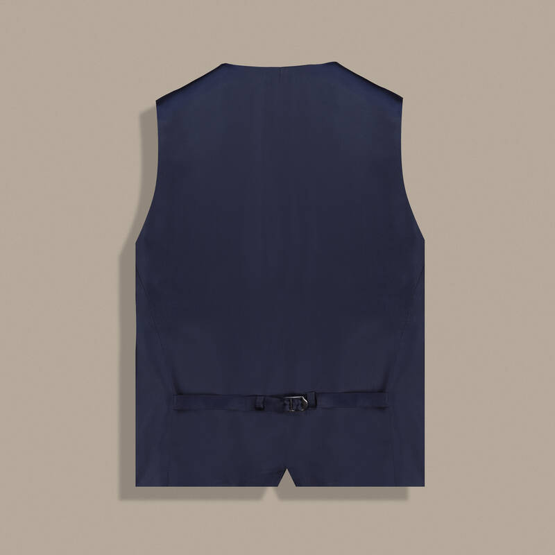 Roma Terni Regular Fit Yelekli Lacivert Takım Elbise - 5