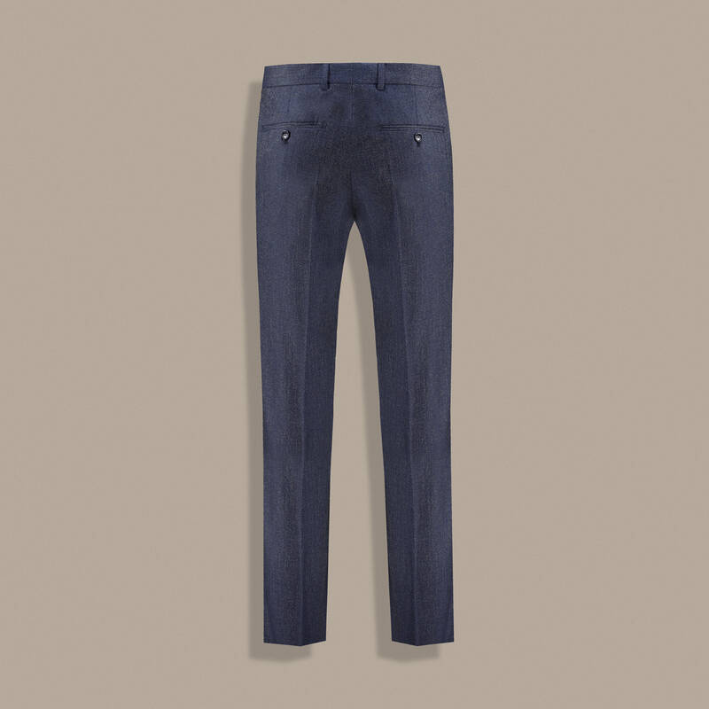 Roma Terni Regular Fit Yelekli Lacivert Takım Elbise - 7